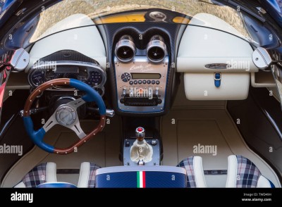 interior-view-and-dashboard-of-pagani-zonda-hp-barchetta-2019-edition-of-parco-valentino-car-show-hosts-cars-by-many-brands-and-car-designers-inside-valentino-park-in-torino-italy-TWD49H.jpg